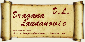 Dragana Laudanović vizit kartica